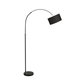 Nova Luce Sama - Stehleuchte - 90 x 180 cm - schwarz