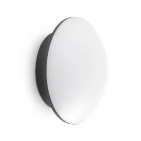 Faro Sun - Wandleuchte - Ø 14 cm - 4,4W LED inkl. - IP54 - dunkelgrau