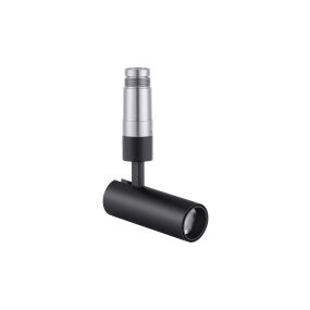 Nova Luce Imagine - Aufbaustrahler - Ø 4 x 11 cm - 6W LED inkl. - schwarz