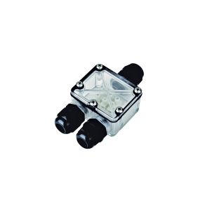Integrierte wasserdichte LED-Abzweigdose - 3 Verschraubungen - IP67