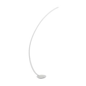 Nova Luce Premium - Stehleuchte - 94 x 26 x 172 cm - 30W dimmbare LED inkl. - sandweiß