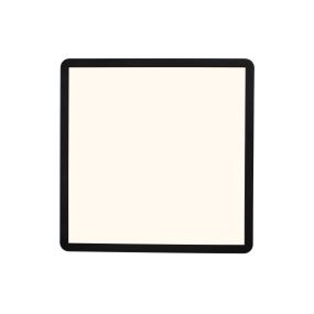 Nordlux Oja - Badezimmer-Deckenleuchte - 29,4 x 29,4 x 2,3 cm - 3 Stufen Moodmaker SceneSelect-Funktion - 14,5W LED inkl. - IP54 - schwarz