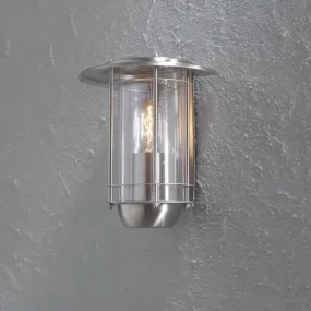 Konstsmide Trento - Wandleuchte bündig - 21 x 21 x 25cm - IP23 - silber