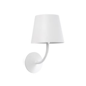 Faro Toc - Wandleuchte - 17 x 20 x 28,2 cm - 8W LED inkl. - IP65 - matt weiß