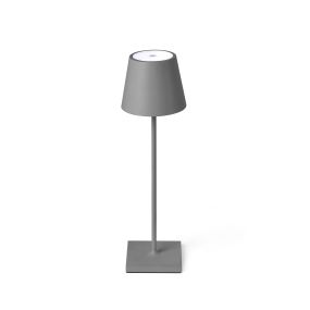Faro TOC - tragbare Lampen - Ø 11 x 38 cm - 2W dimmbare LED inkl - IP54 - grau