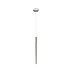Maxlight Organic - Pendelleuchte - Ø 2,5 x 190 cm - 1W LED inkl - Chrom