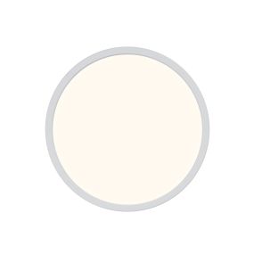 Nordlux Oja - Deckenleuchte - Ø 29,4 x 2,3 cm - 3 Stufen Dimmer (3000K-4000K) - 18W LED inkl. - weiß