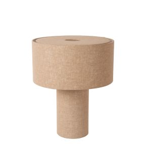 Lucide Leeroy - Tischleuchte - Ø 42 x 52 cm - taupe