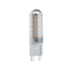 Searchlight LED Lampe - Ø 2 x 6 cm - G9 - 3W nicht dimmbar (10er Set) - 4000K - transparent