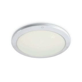 ONE Light Ultra Slim LED Panel Plafo - Deckenleuchte - Ø 45 x 1,8 cm - 38W LED inkl. - IP40 - weiß - warmweiße Lichtfarbe