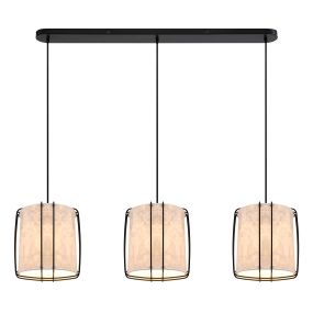 Nordlux Cardine 50 - Hängelampe 3L - Ø 22 x 227 x 112 cm - weiß