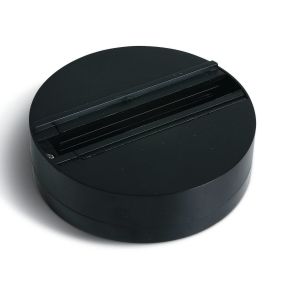 ONE Light Square Track Surface - Aufputzsockel für Stromschienenstrahler - Ø 11,2 cm - 6A - schwarz