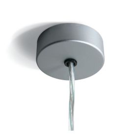 ONE Light - runde Deckenrosette - Ø 8 x 2,5 cm - grau