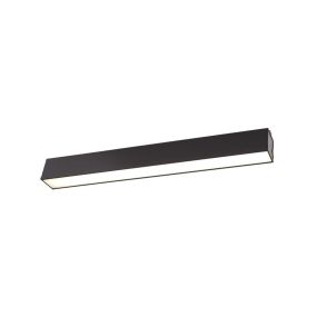 Maxlight Linear - Deckenleuchte - 57 x 5 x 6,5 cm - 18W dimmbare LED inkl - schwarz