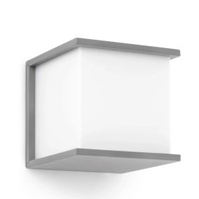 Faro Kubick - Wandleuchte - 16,5 x 16,5 x 16,5 cm - IP44 - grau