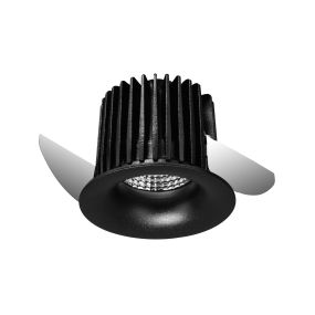 Nova Luce Gema - Einbaustrahler - Ø 82 mm, Ø 75 mm Einbaumaß - inkl. 10W LED - schwarz