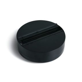 ONE Light Square Track Surface - Aufputzsockel für Stromschienenstrahler - Ø 11,2 cm - 6A - schwarz