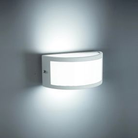 Faro Negus - Wandleuchte - 25 x 13,5 x 12 cm - IP54 - grau