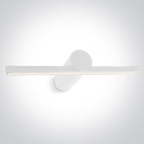 ONE Light Slim Mirror Lights - Spiegelleuchte - 30 x 13 x 5 cm - 8W LED inkl. - IP44 - weiß