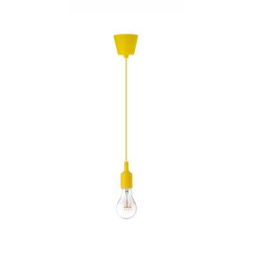 Nova Luce Swing - Hängeleuchte - Ø 4,5 x 100 cm - gelb