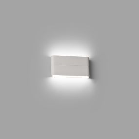 Faro Aday - Wandleuchte - 17,5 x 2,2 x 9 cm - 6W LED inkl. - IP54 - matt weiß