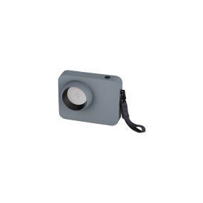 Nova Luce Kedros - Tischleuchte -  14 x 11 x 5 cm - 3W dimmbar LED inkl. - Bläulich Grau