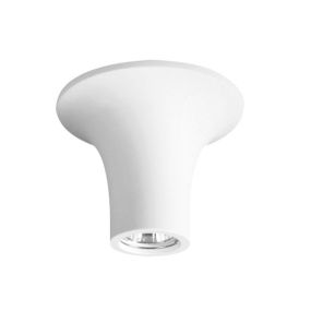 Nova Luce Orazio Drop - Deckenspot - 13 cm - weißer Gips