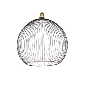 Segula Floating Globe Filo LED - Ø 30 cm - E27 - 6W dimmbar - 2200K - schwarz