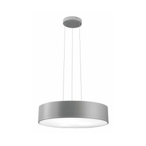 Nova Luce Roda - Hängeleuchte - Ø 60 x 120 cm - 46W LED inkl. - grau