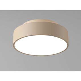 Artdelight Chicago - Deckenleuchte - Ø 25 x 9 cm - 19,5W dimmbare LED inkl - champagner