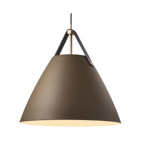 Design for the People Strap 48 - Hängeleuchte - Ø 48 x 356,15 cm - beige