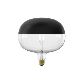 Calex Boden Top Mirror LED-Lampe - Ø 22 x 22,5 cm - E27 - 6W dimmbar - 1800K - schwarz