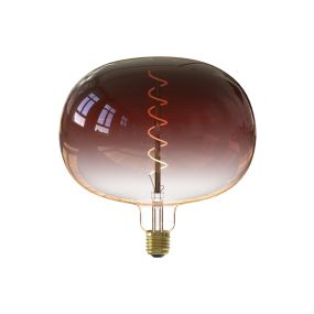 Calex Boden Maroon Gradient LED-Lampe - Ø 22 x 22,5 cm - E27 - 5W dimmbar - 1800K