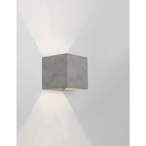 Nova Luce Cadmo - Wandleuchte - 11 x 11 x 11 cm - grau