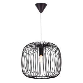 Nordlux Beroni - Ø 40 x 240 cm - schwarz