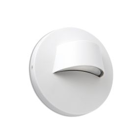 Faro Brow - Wandleuchte - Ø 12 x 7 cm - 3W LED inkl - IP44 - matt weiß
