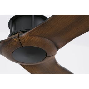 Faro Justfan - Deckenventilator mit Fernbedienung - Ø 128 cm - schwarz und dunkelbraun