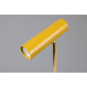 Nikki - Tischlampe - 40 cm - gelb