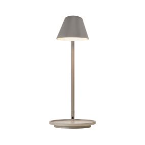Design for the People Stay - Tischleuchten - Ø 20 x 47 cm - 14,5W dimmbare LED inkl. - grau
