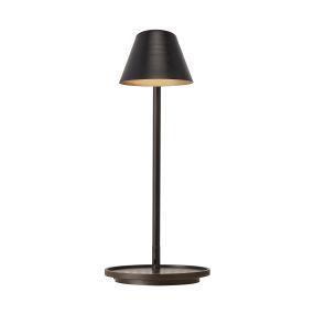 Design for the People Stay - Tischleuchten - Ø 20 x 47 cm - 14,5W dimmbare LED inkl. - schwarz