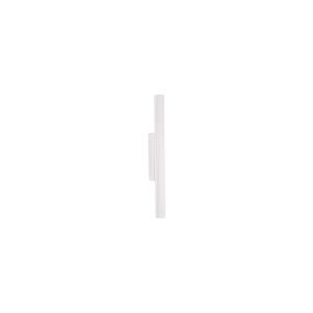 Nova Luce Paron - wandleuchte - 2,5 x 30 x 7 cm - 11W LED inkl. - Sand Weiß