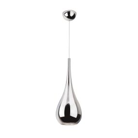 Maxlight Drop - Pendelleuchte - Ø 20 x 120 cm - Chrom