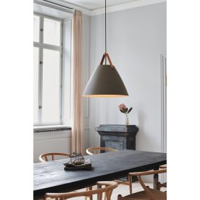 Design for the People Strap 48 - Hängeleuchte - Ø 48 x 356,15 cm - beige
