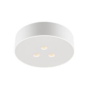 VK Lighting Thesi - Aufbaustrahler - Ø 15 x 4,1 cm - 9W LED inkl - weiß