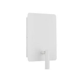 Nova Luce Zen - Wandleuchte mit Schalter und USB-Ladegerät - 14 x 7,5 x 20 cm - 5W + 3W LED inkl. - sandweiß