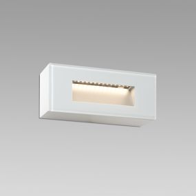 Faro Dart - Wandeinbauleuchte - 19 x x 3,6 x 8 cm - 5W LED inkl. - IP65 - matt weiß