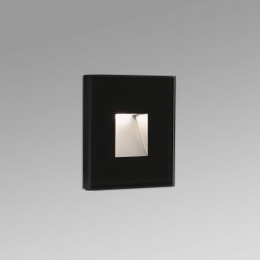Faro Dart - Wandeinbauleuchte - 8 x 3,6 x 8 cm - 2W LED inkl. - IP65 - mattschwarz