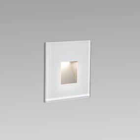 Faro Dart - Wandeinbauleuchte - 8 x 3,6 x 8 cm - 2W LED inkl. - IP65 - matt weiß