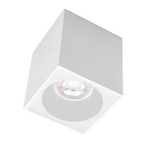 Century Italia Essenza Cube - Aufbaustrahler 1L - 9,6 x 9,6 x 10,2 cm - weiß