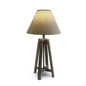 ONE Light Wood Nostalgia - Tischleuchte - Ø 30 x 60 cm - braun